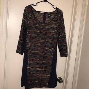Tweed Anthropologie dress